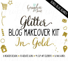 Web Graphics Kits - Glitter